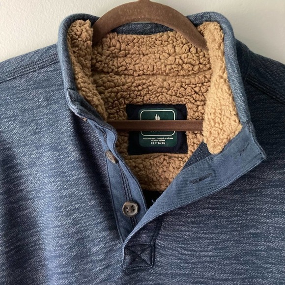 G.H. Bass & Co. Sz XL Navy Blue Sweater - Picture 6 of 12